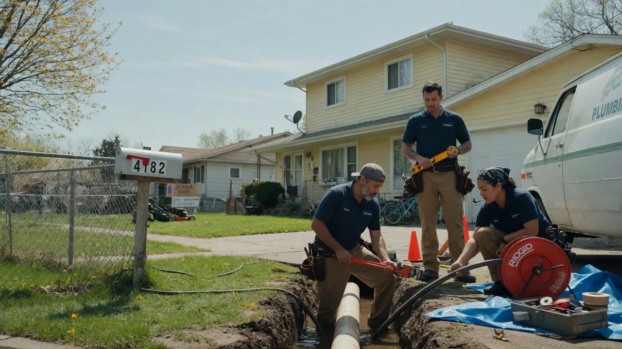 Gas Line Repair in Davenport, IA near me